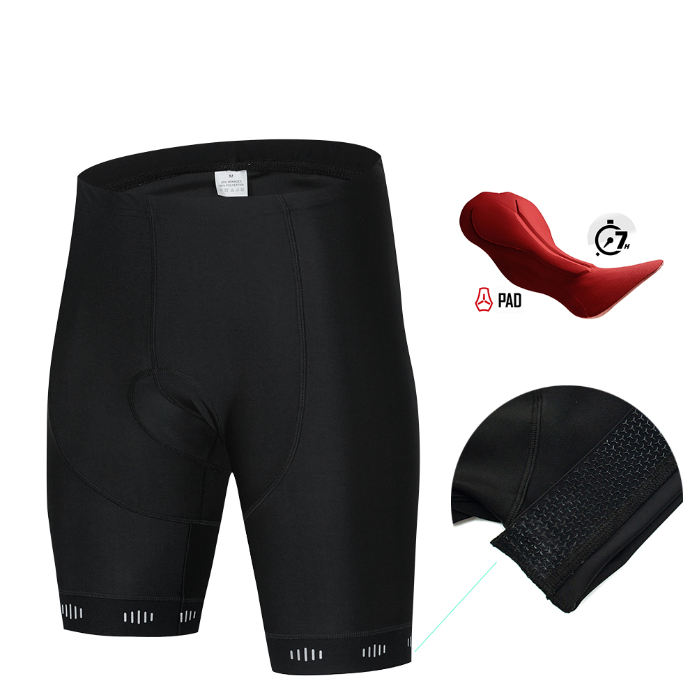 Quality Cycling Gear - Raudax Men's Black Cycling Shorts MTB