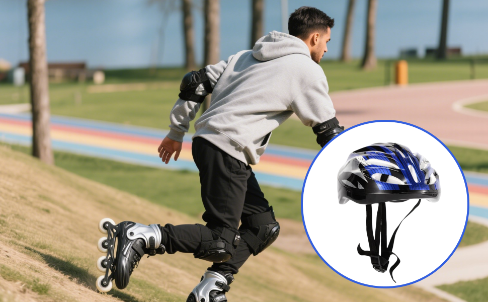 Cycling Protective Gear - Roller Skating Helmet Lightweight Outdoor Sports