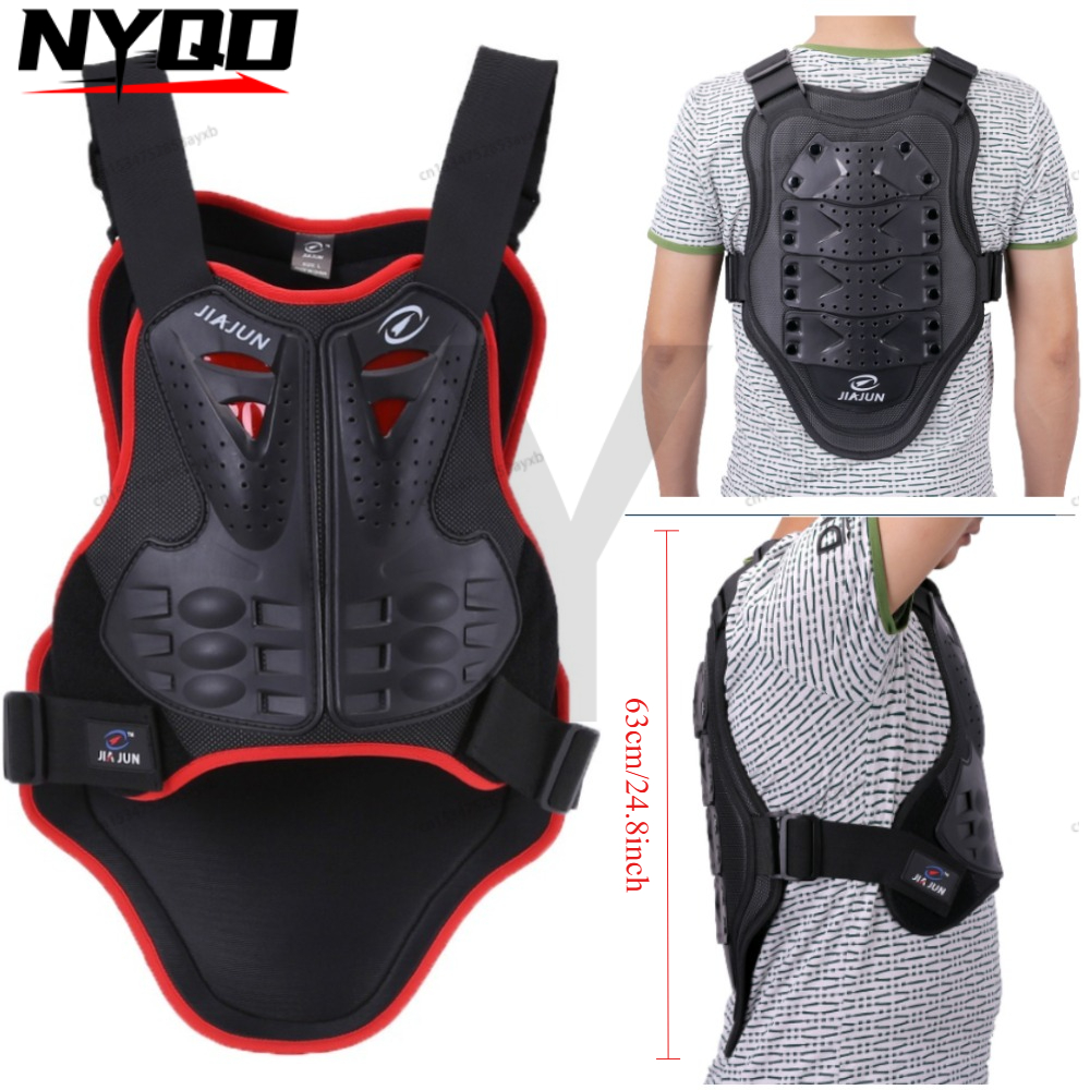 Cycling Protective Gear - Chest Back Protection Vest Outdoor Driving