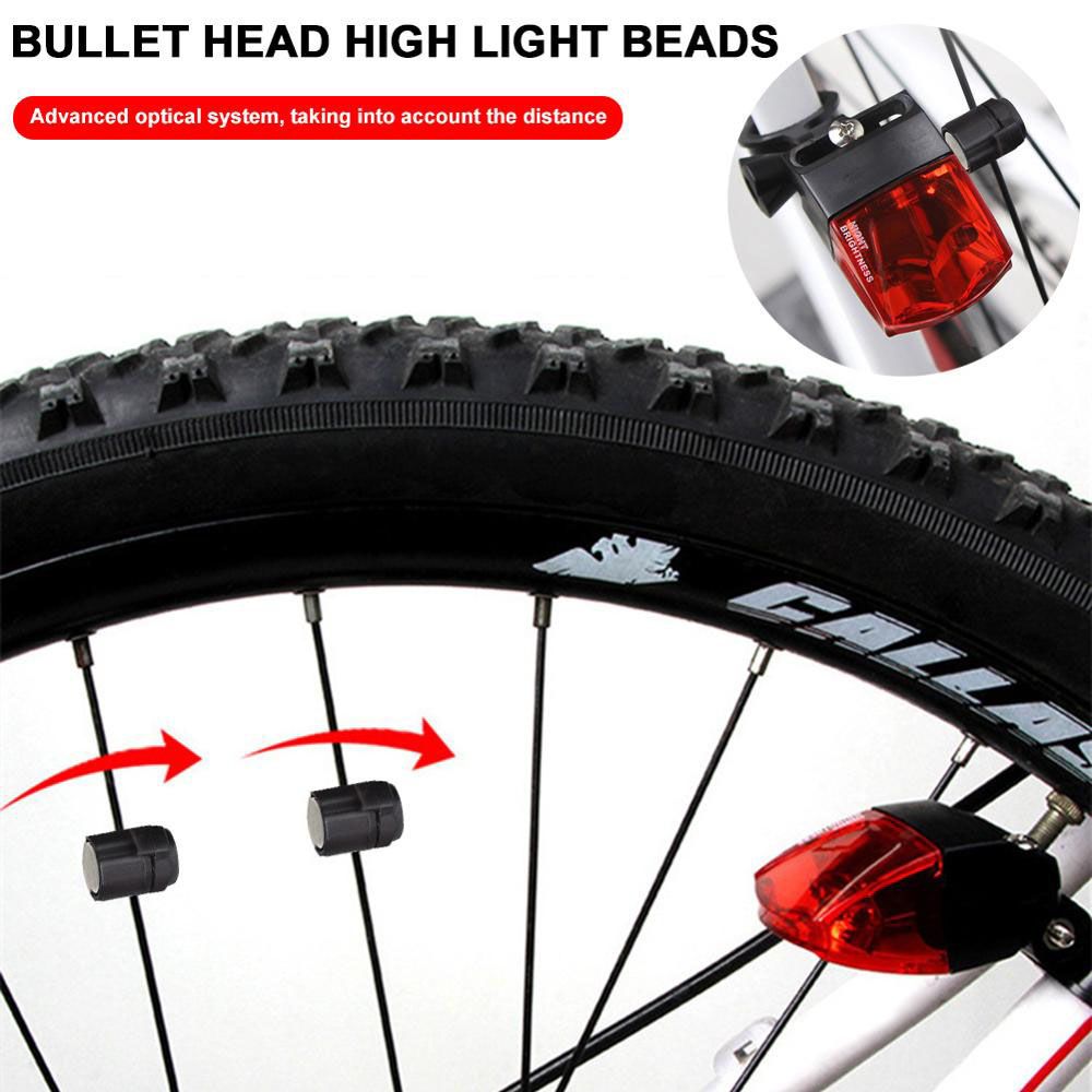 Bike Dynamo Light - Electromagnetic Induction Cycling Lantern Magnet Taillight