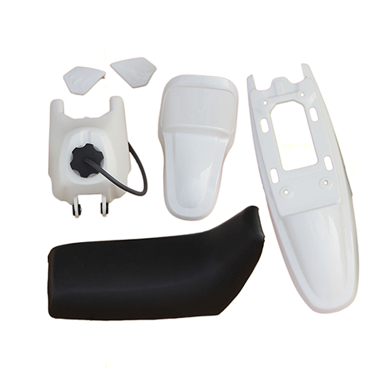 Bike Fender Set - Motorcycle Plastic Front Rear Kit Body