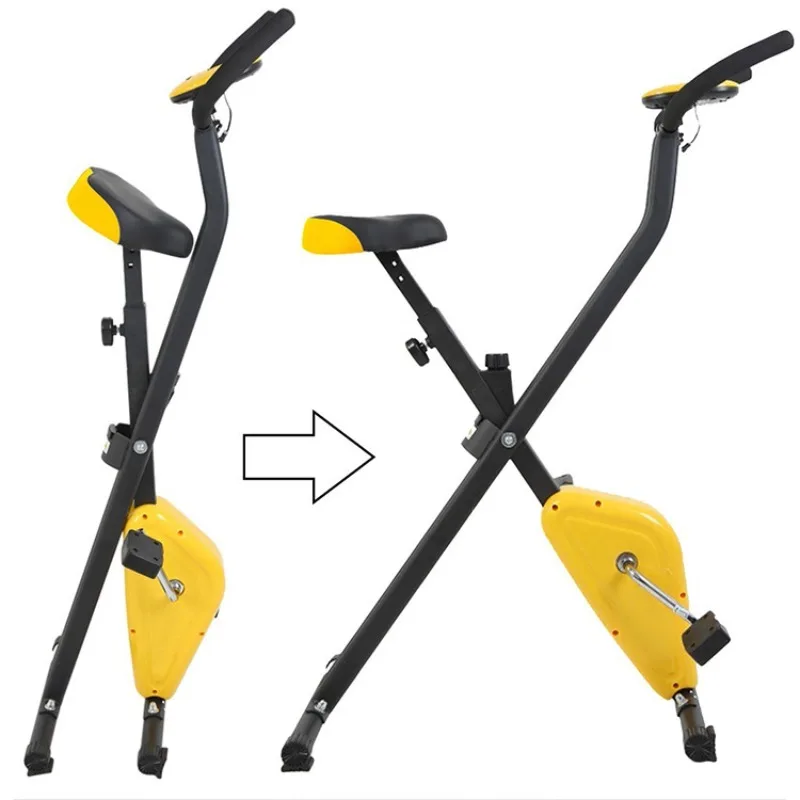 Cycling Gear Indoor - Foldable Magnetic Resistance Exercise Bike -