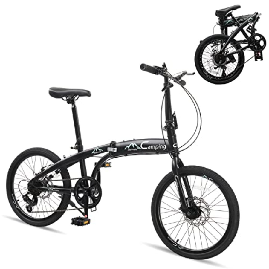 Carbon Bike Frame - 20 Inch Folding Bike 7 Speed