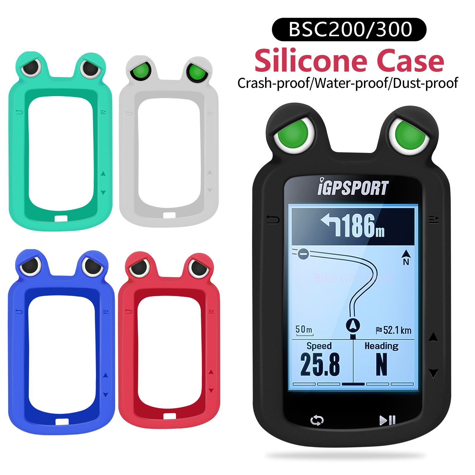Bike Computer Gps - IGPSPORT BSC200 BSC300 Frog's Eye Case