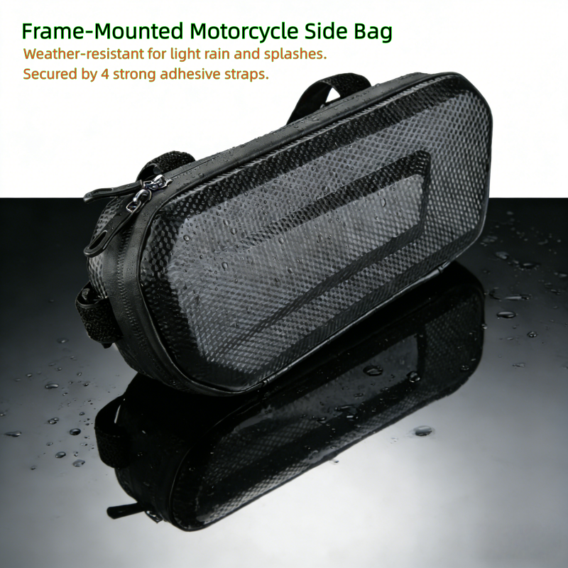 Carbon Fiber Saddle - Motorcycle & Bike Side Bag |