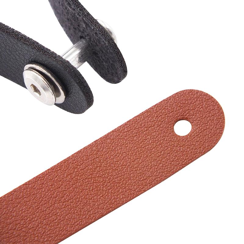 Cycling Gear Organizer Bag - New PU Pull Strap Belt Front