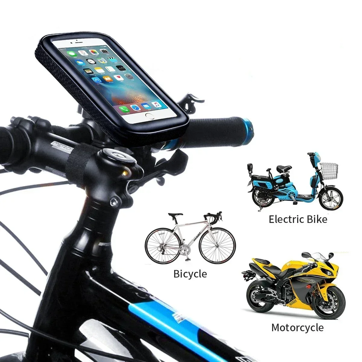 Cycling Backpack - Waterproof Bicycle Phone Holder Motorcycle Bike