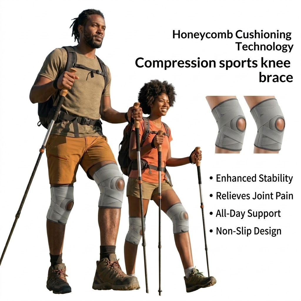 Japanese Cycling Gear - Japanese Breathable Sport Cross-knee Joint Spring