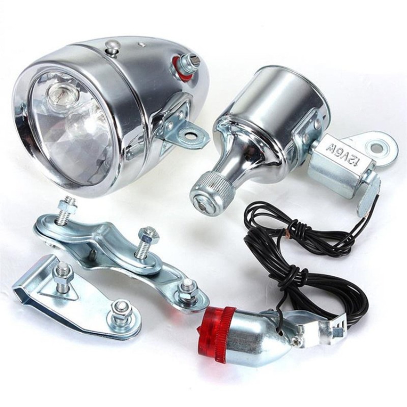 Bike Dynamo Light - Bicycle Light Set Replace Parts Eco