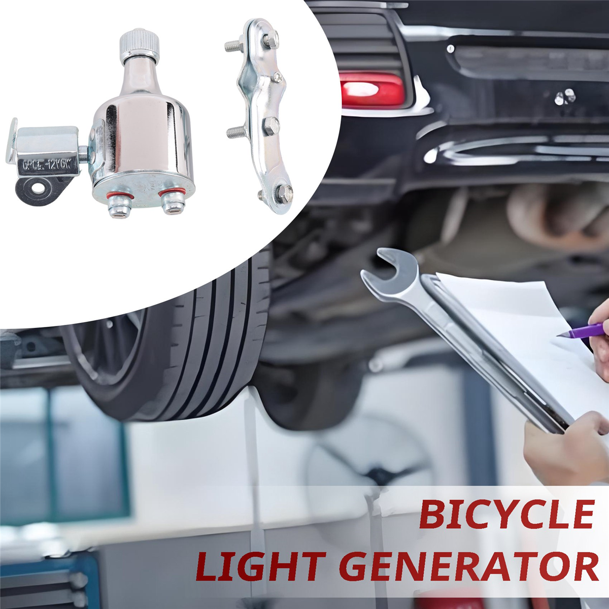 ZIZI New Bicycle Light Generat - Bike Dynamo Light recension och pris