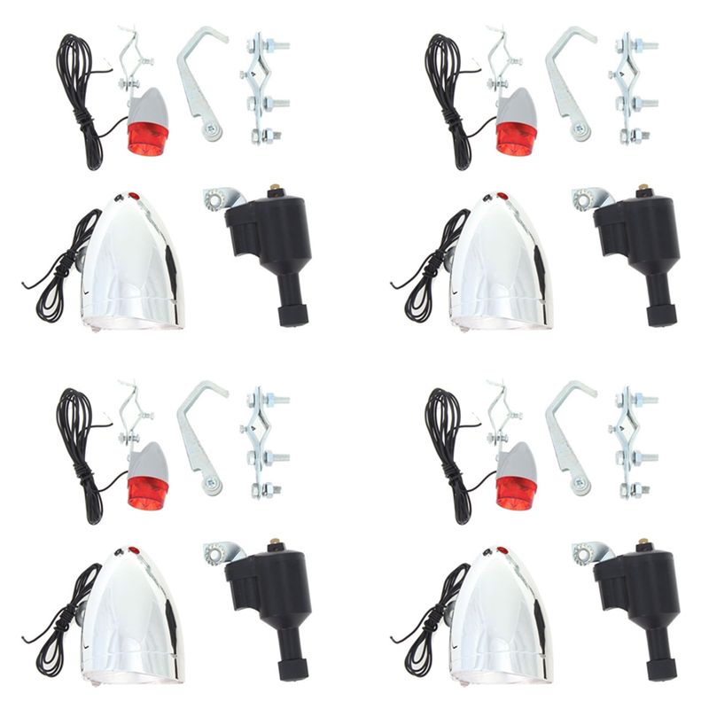 【SPECIAL】4X Bike Light Bicycle - Bike Dynamo Light recension och pris