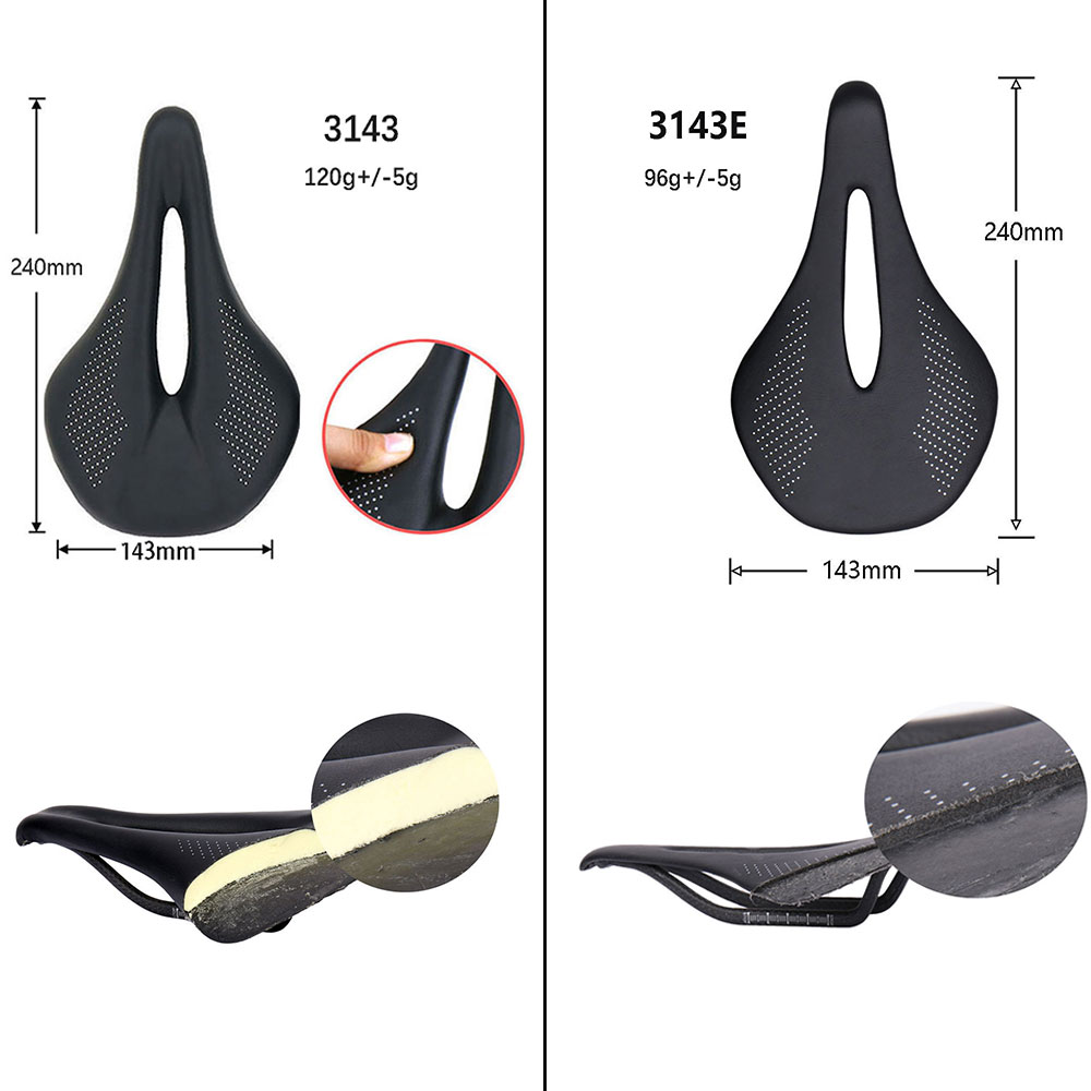 ELITAONE Carbon Bicycle Saddle - Carbon Fiber Saddle recension och pris