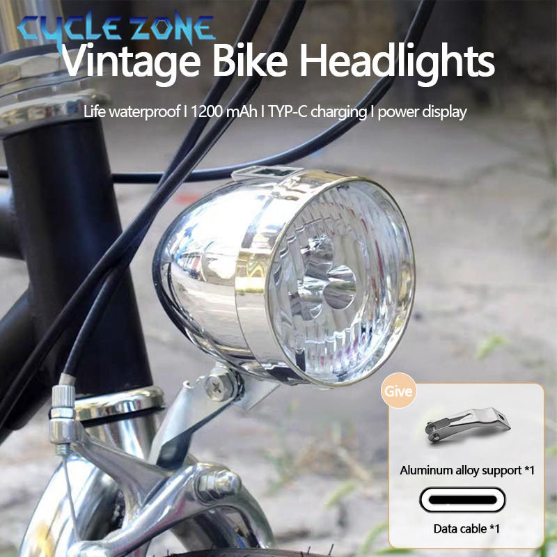 Vintage Bicycle Front Light 3  - Bike Dynamo Light recension och pris