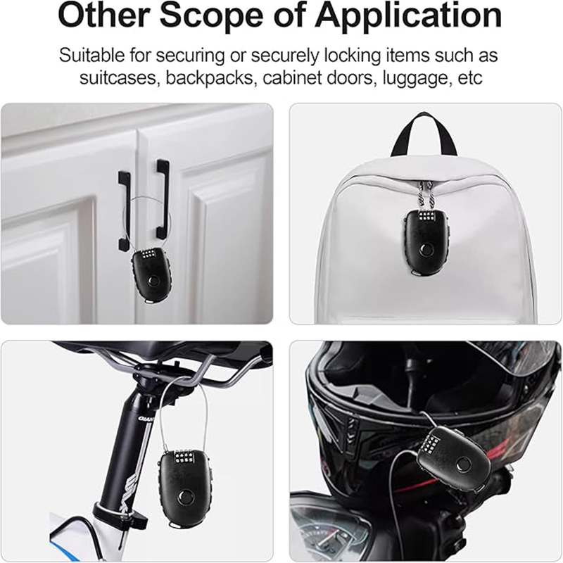 Motorcycle Steel Cable Code Lo - Bicycle Helmet recension och pris