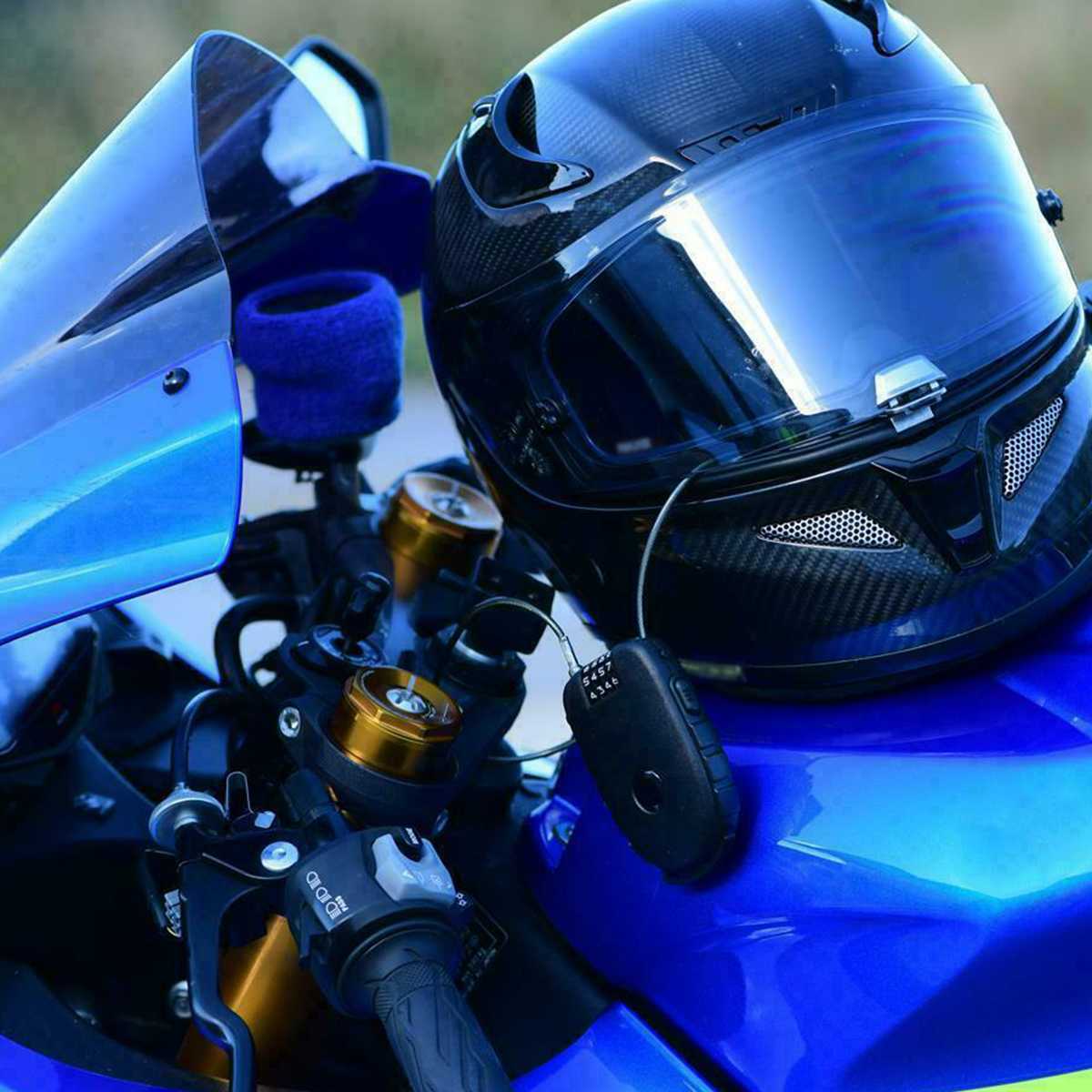 Motorcycle Steel Cable Code Lo - Bicycle Helmet recension och pris
