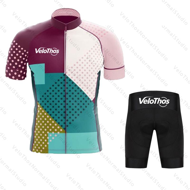 VeloThos Short sleeve Cycling  - Cycling Bib Shorts recension och pris