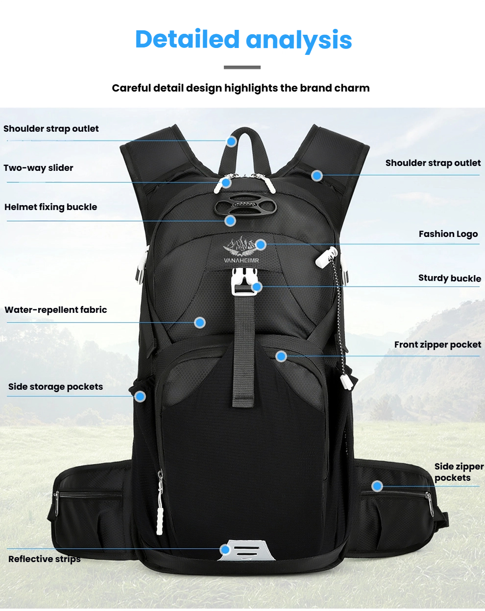 20L Bicycle Cycling Backpack O - Cycling Gear Organizer Bag recension och pris