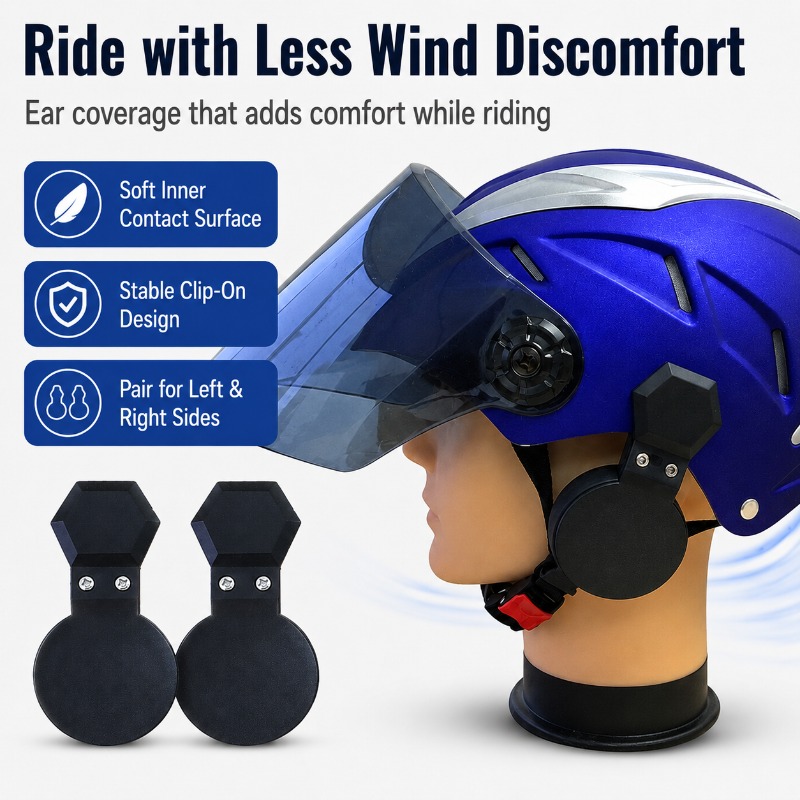 Clip-On Helmet Ear Covers for  - Bicycle Helmet recension och pris