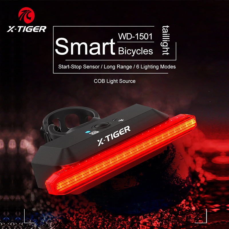 X-TIGER Bike Rear Light Smart  - Bike Dynamo Light recension och pris