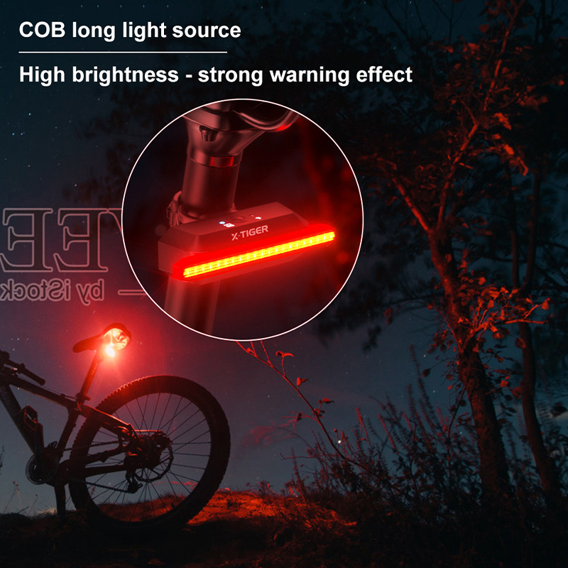 X-TIGER Bike Rear Light Smart  - Bike Dynamo Light recension och pris
