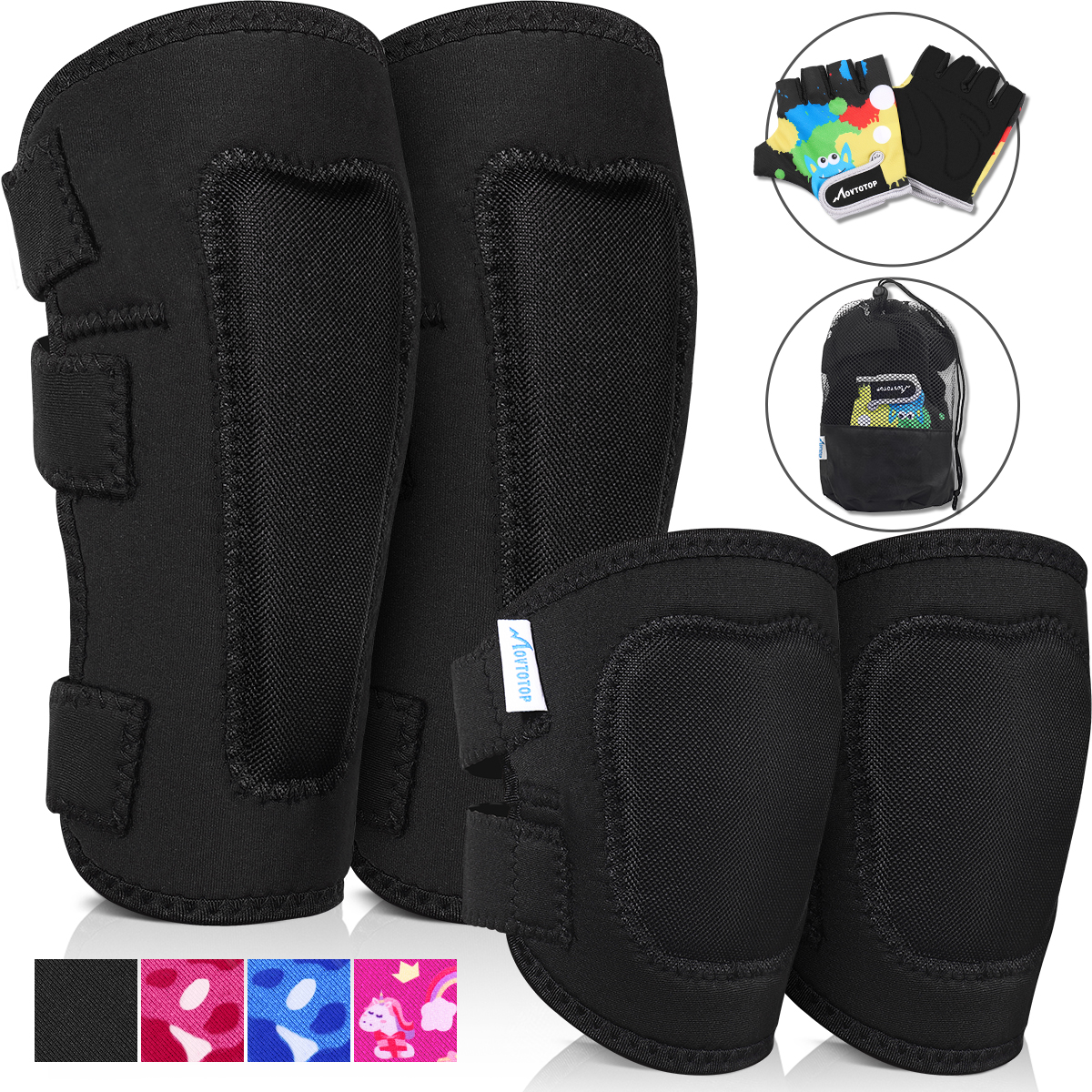 MOVTOTOP Protective Gear Set K - Cycling Protective Gear recension och pris