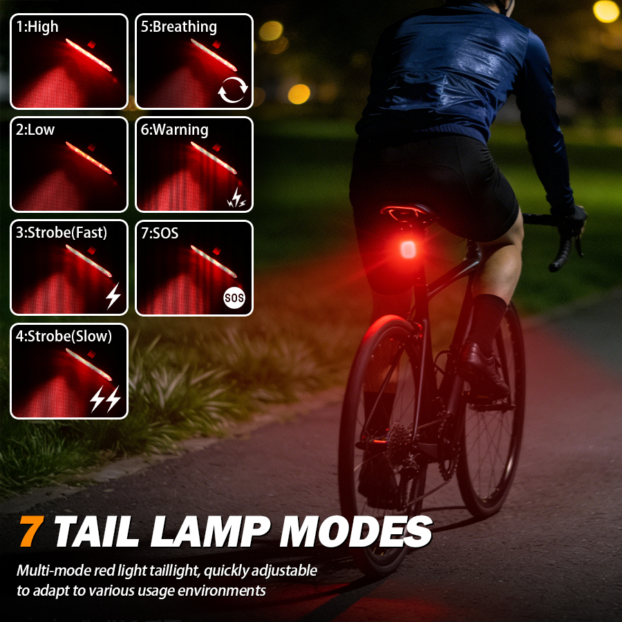 Cycling Bicycle Front Rear Lig - Bike Dynamo Light recension och pris