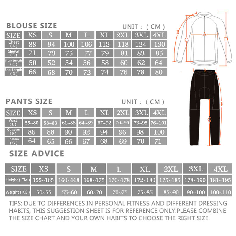 Rvouei Breathable Long Sleeve  - Cycling Bib Shorts recension och pris