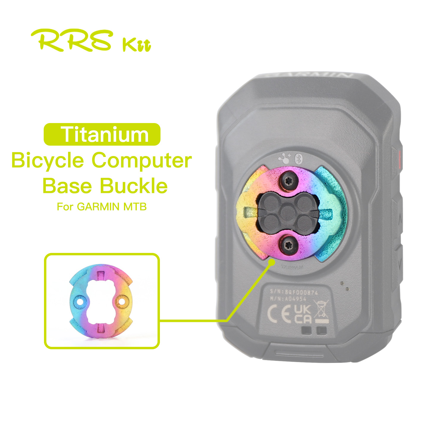 RRSKIT Bicycle Computer Back C - Bike Computer Gps recension och pris