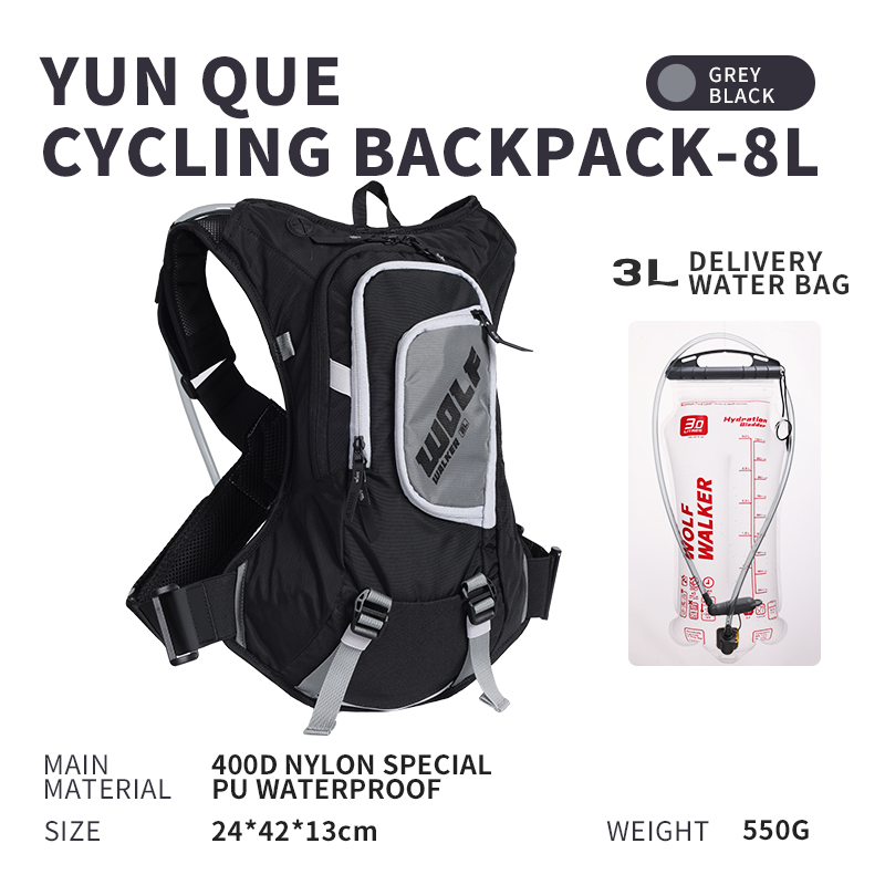 WOLFWALKE skylark Off road run - Cycling Backpack recension och pris