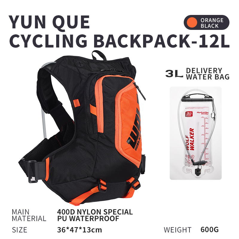WOLFWALKE skylark Off road run - Cycling Backpack recension och pris