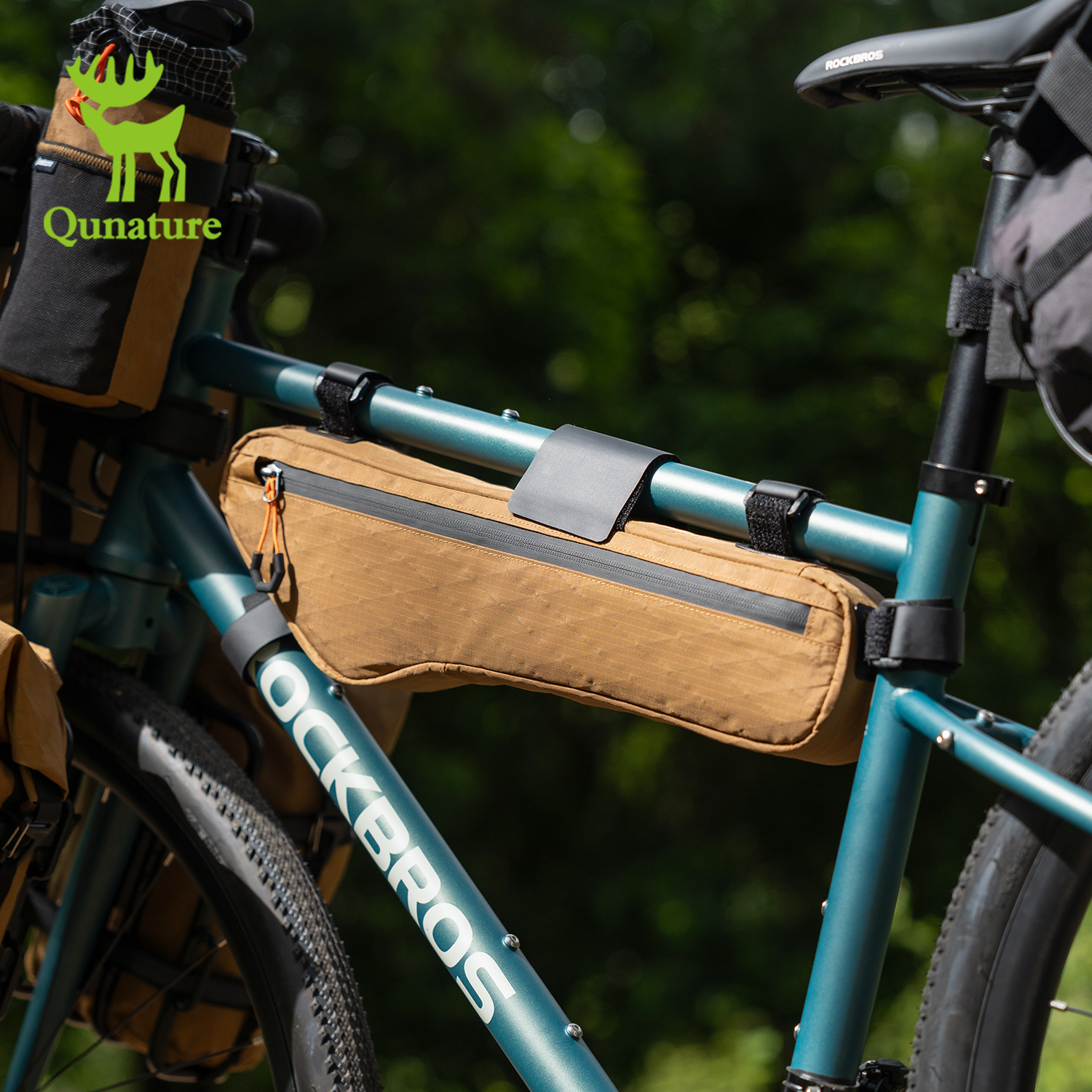 Qunature Bikepacking Bag Bike  - Cycling Gear Organizer Bag recension och pris