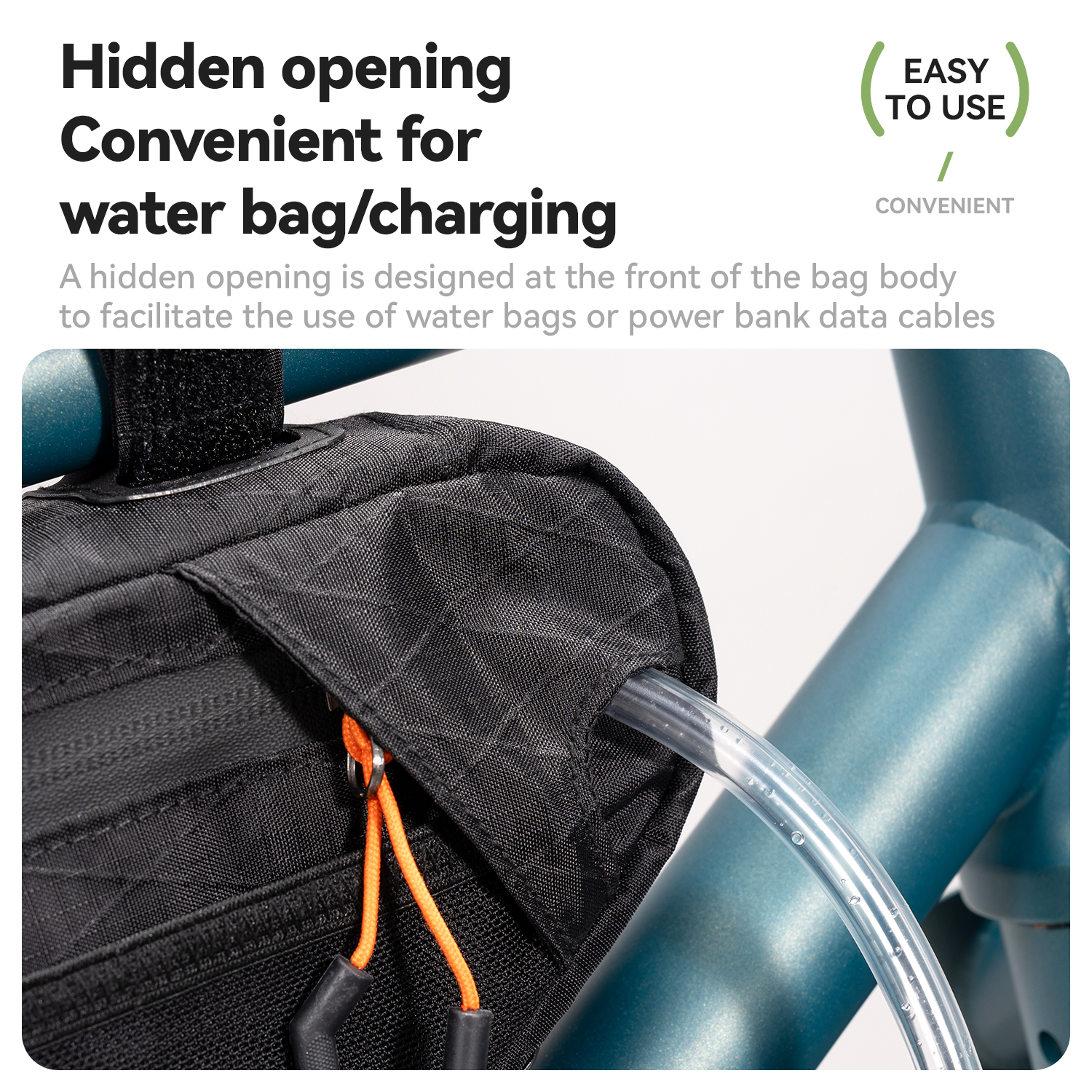 Qunature Bikepacking Bag Bike  - Cycling Gear Organizer Bag recension och pris