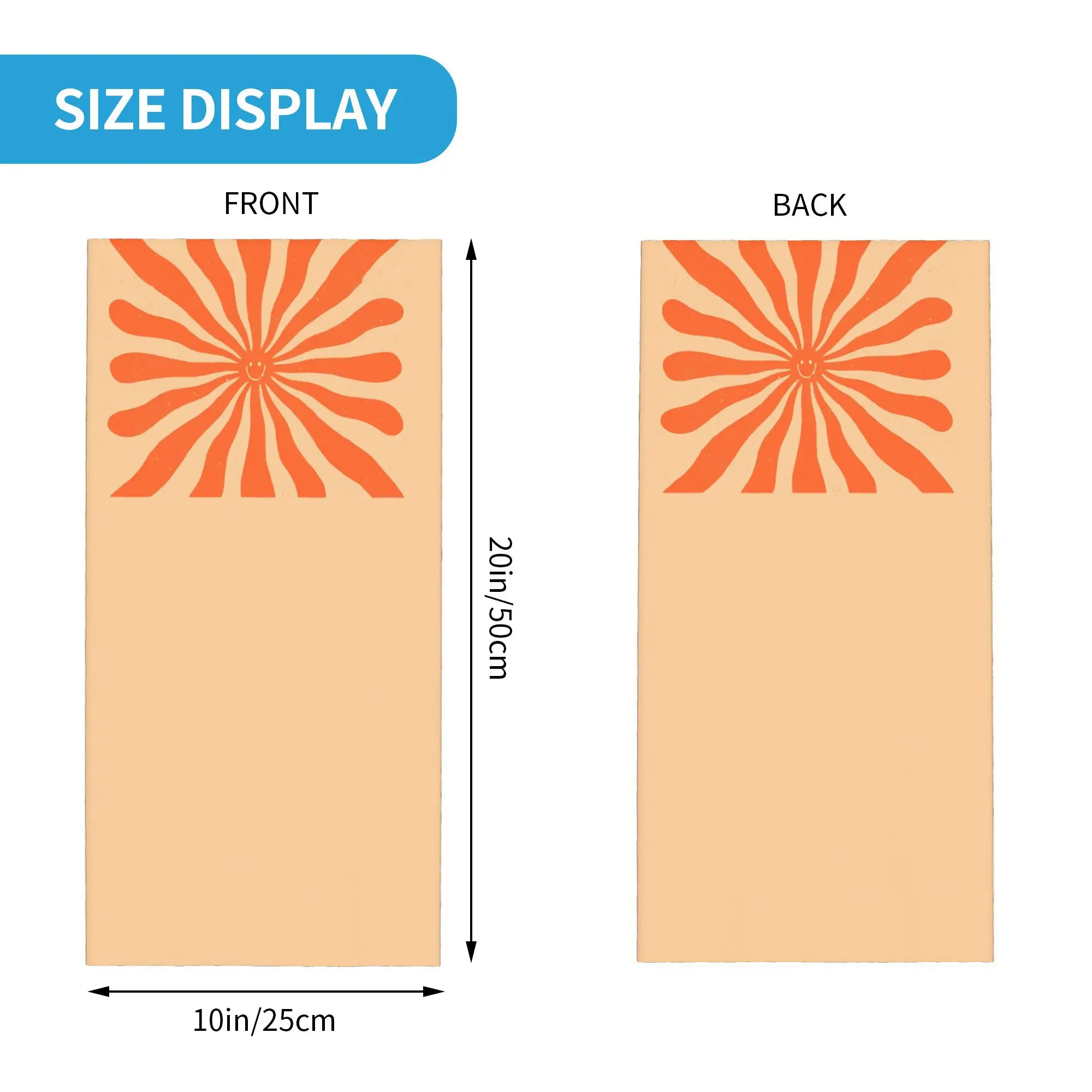 Retro Sun Vintage 70s 2 Orange - Cycling Headwear recension och pris