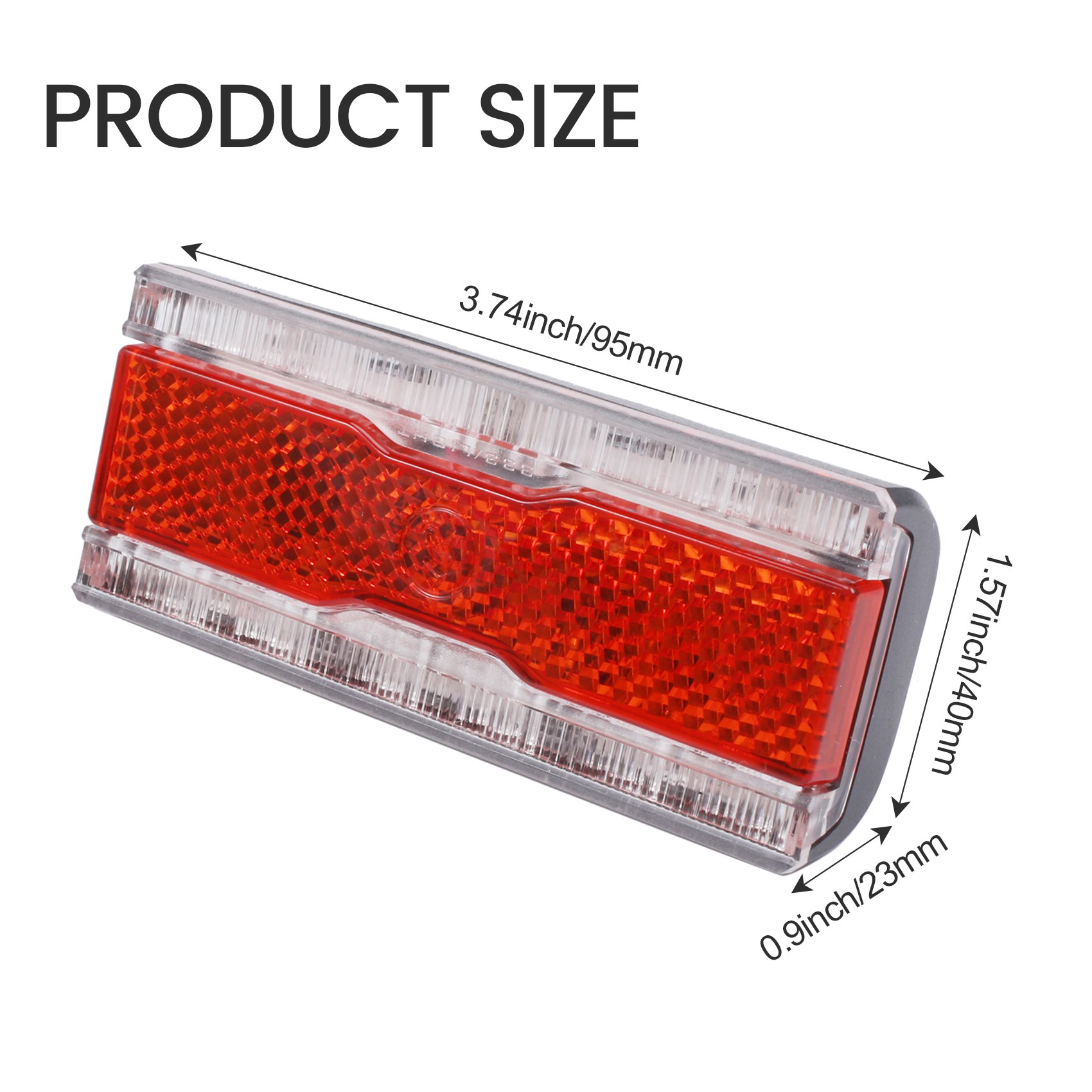 DLXY Bike Dynamo Rear Light wi - Bike Dynamo Light recension och pris