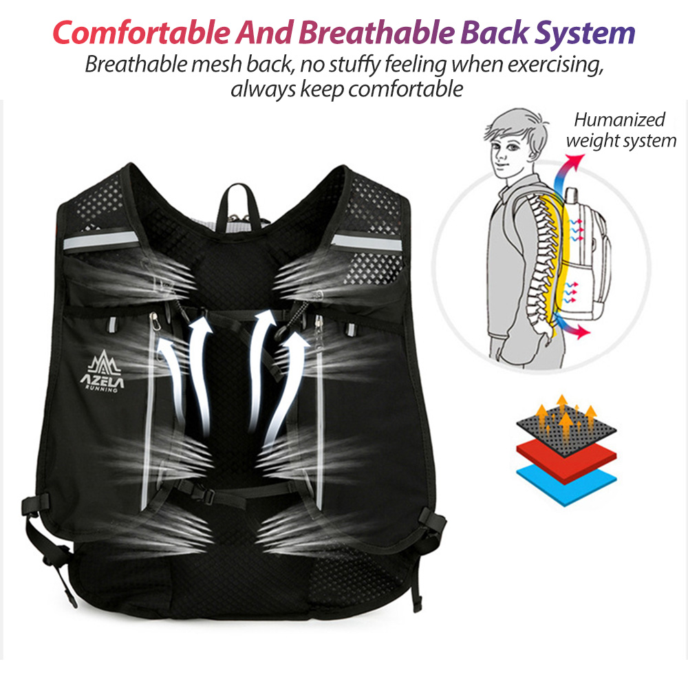 Outdoor Trail Running Backpack - Cycling Gear Organizer Bag recension och pris