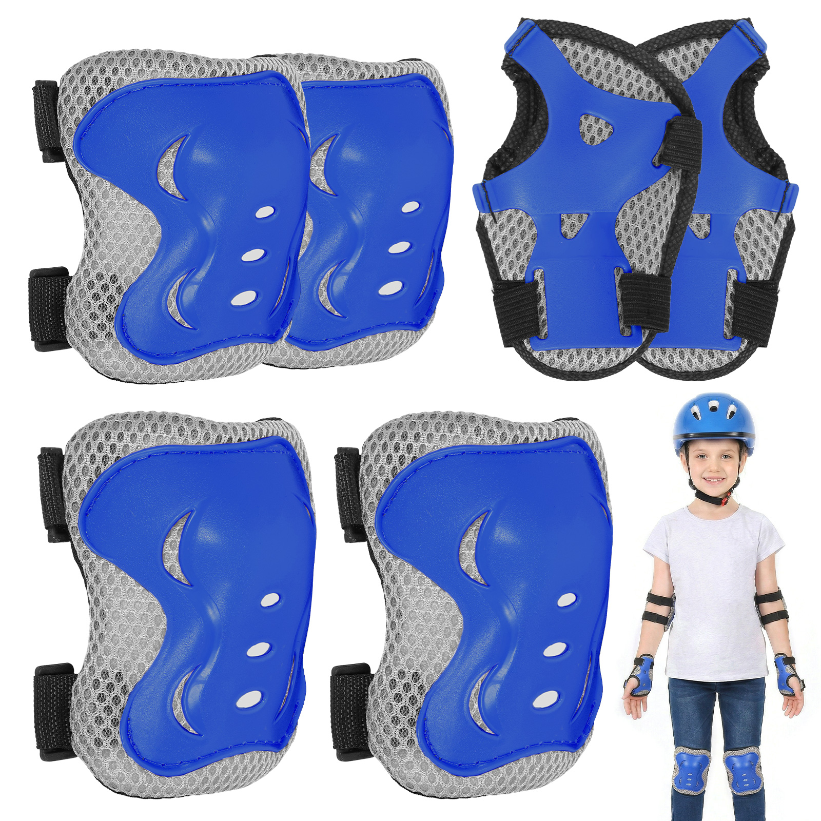 6 in 1 Knee Pads and Elbow Pad - Cycling Protective Gear recension och pris