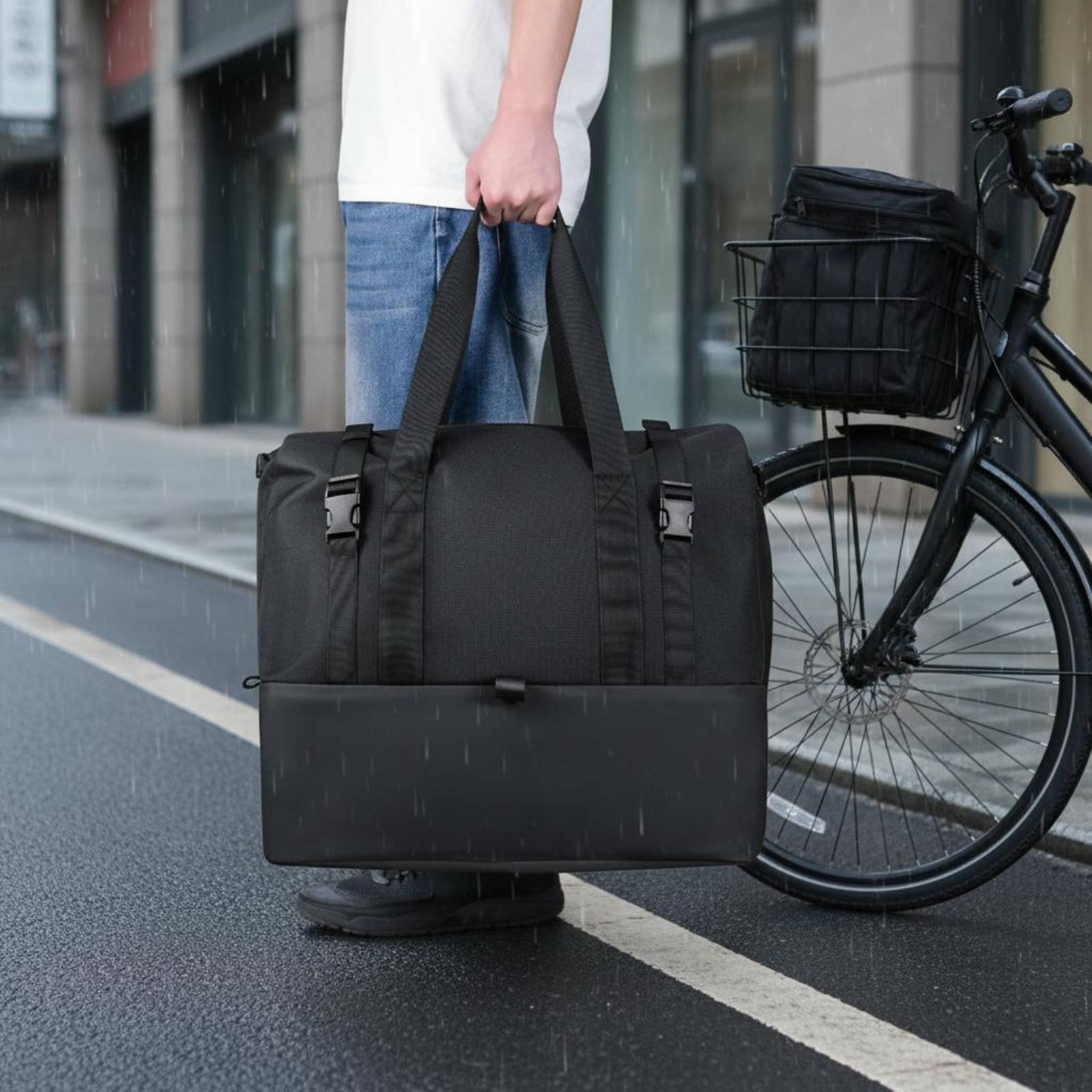 Electric Bike Basket Bag Dustp - Cycling Gear Shop recension och pris