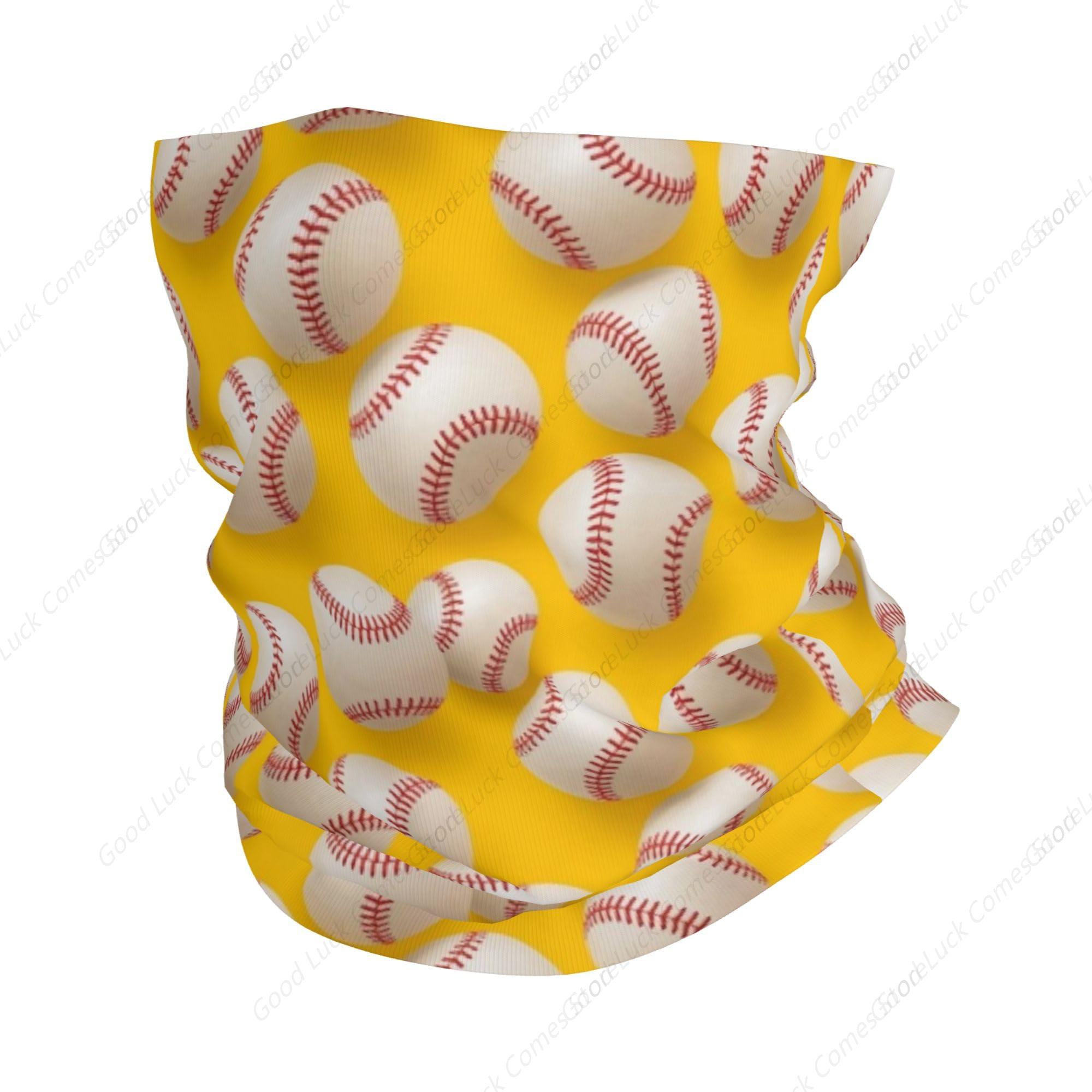 Yellow Softball Neck Gaiter Fa - Cycling Headwear recension och pris