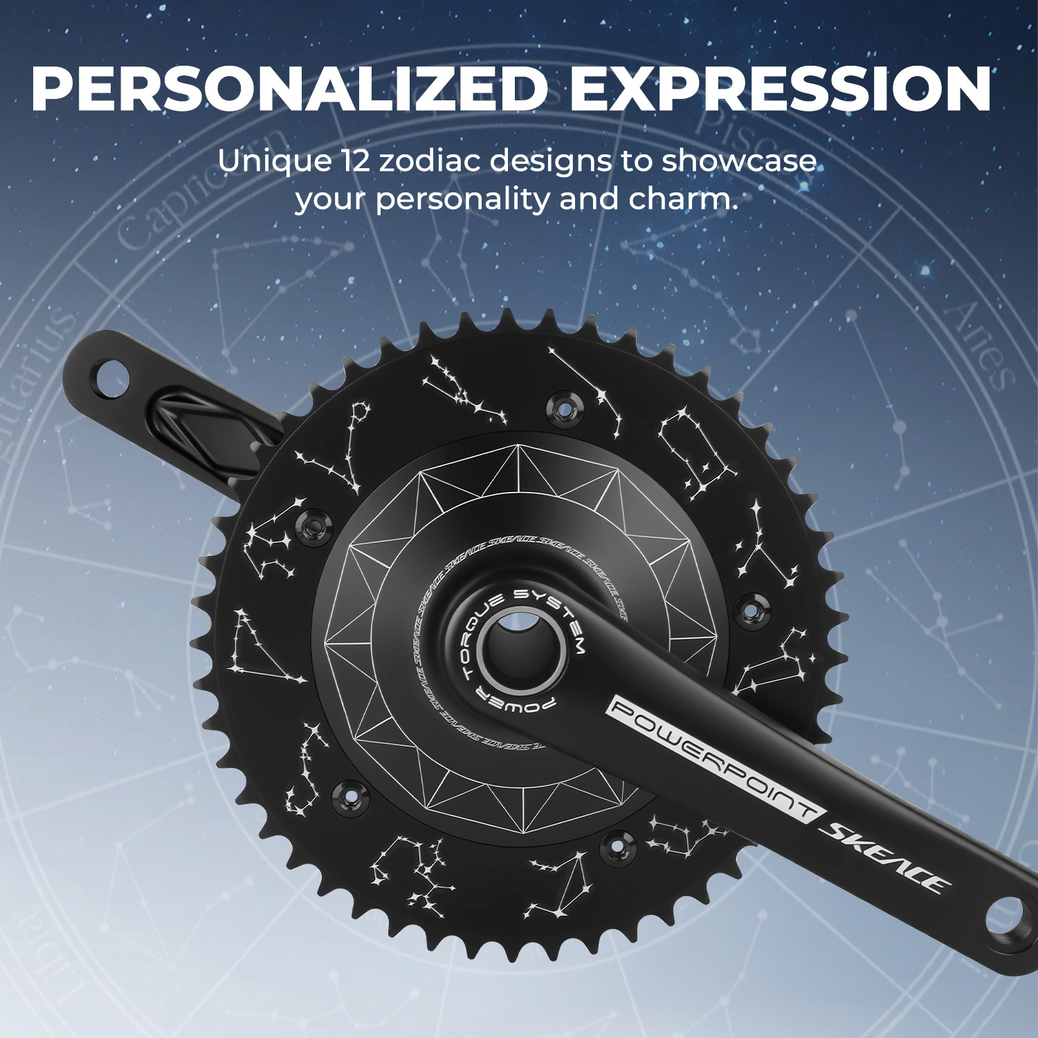 SKEACE Track Bicycle Crankset  - Cycling Gear Indoor recension och pris