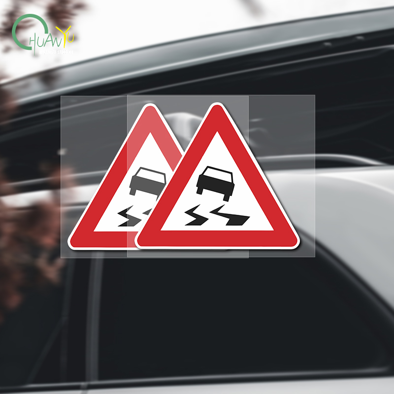 Traffic warning sticker, slipp - Cycling Gear Indoor recension och pris