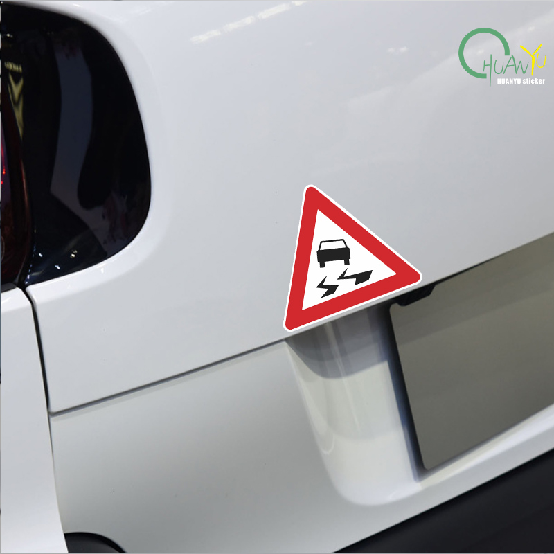 Traffic warning sticker, slipp - Cycling Gear Indoor recension och pris