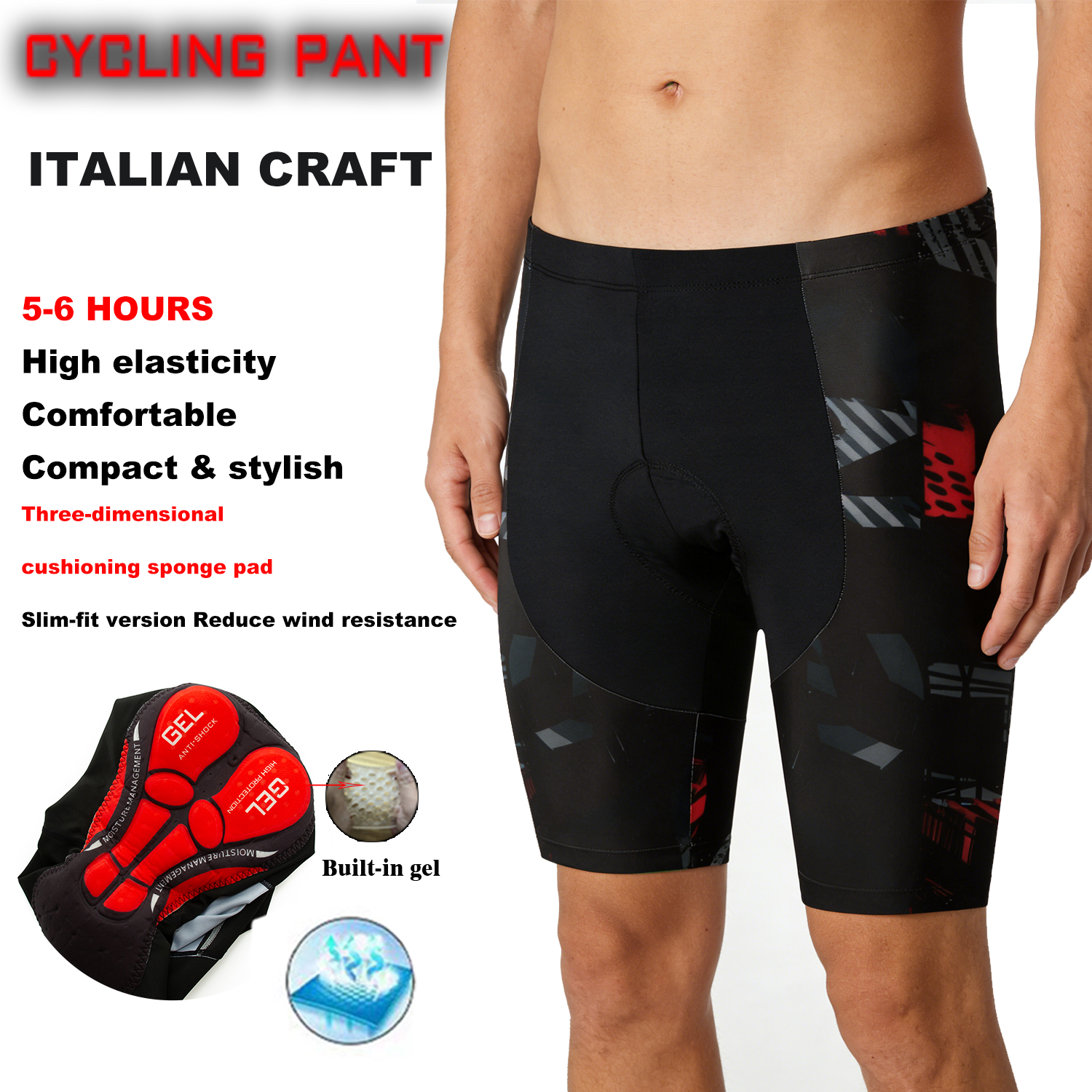 Men’s Breathable Cycling Bib S - Cycling Bib Shorts recension och pris