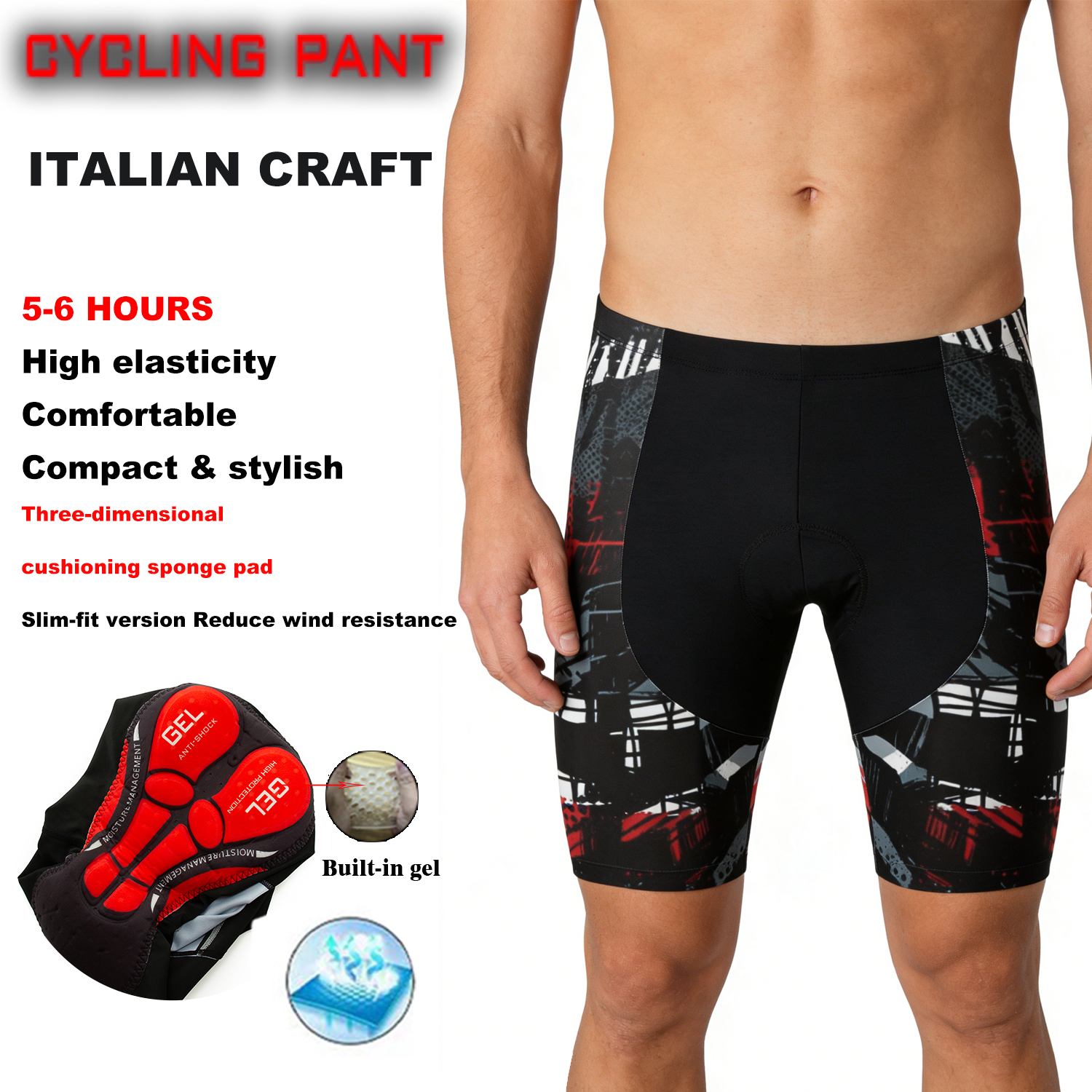 Men’s Breathable Cycling Bib S - Cycling Bib Shorts recension och pris