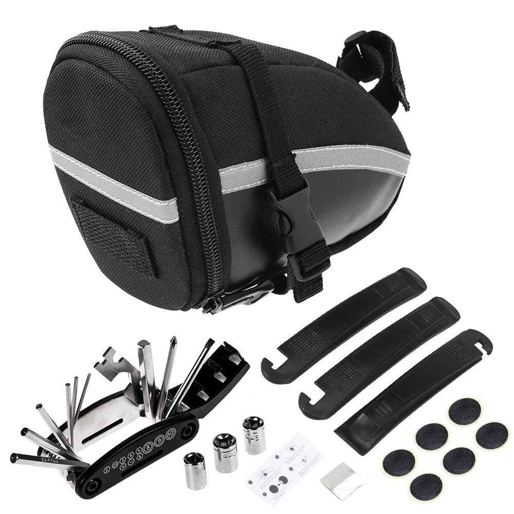 Bike Repair Tool Kits Bicycle  - Cycling Gear Organizer Bag recension och pris