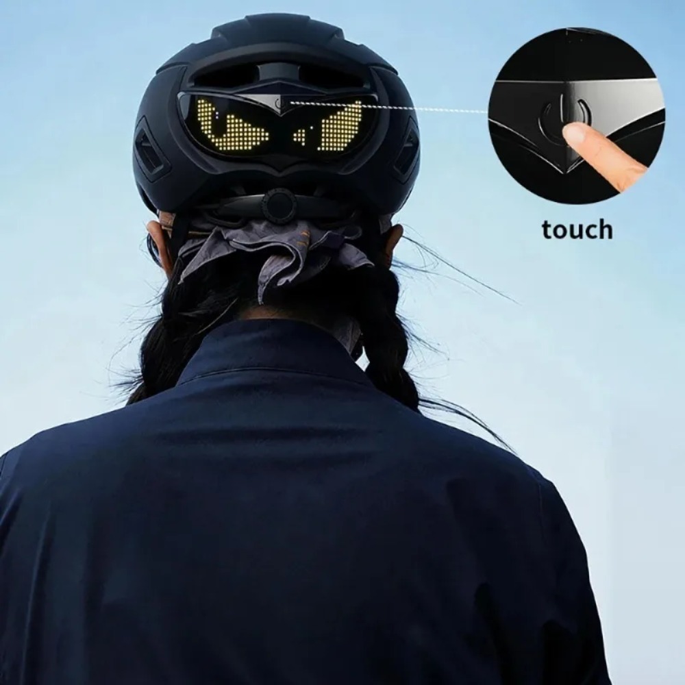 APP Control RGB Lion Eye Helme - Bicycle Helmet recension och pris