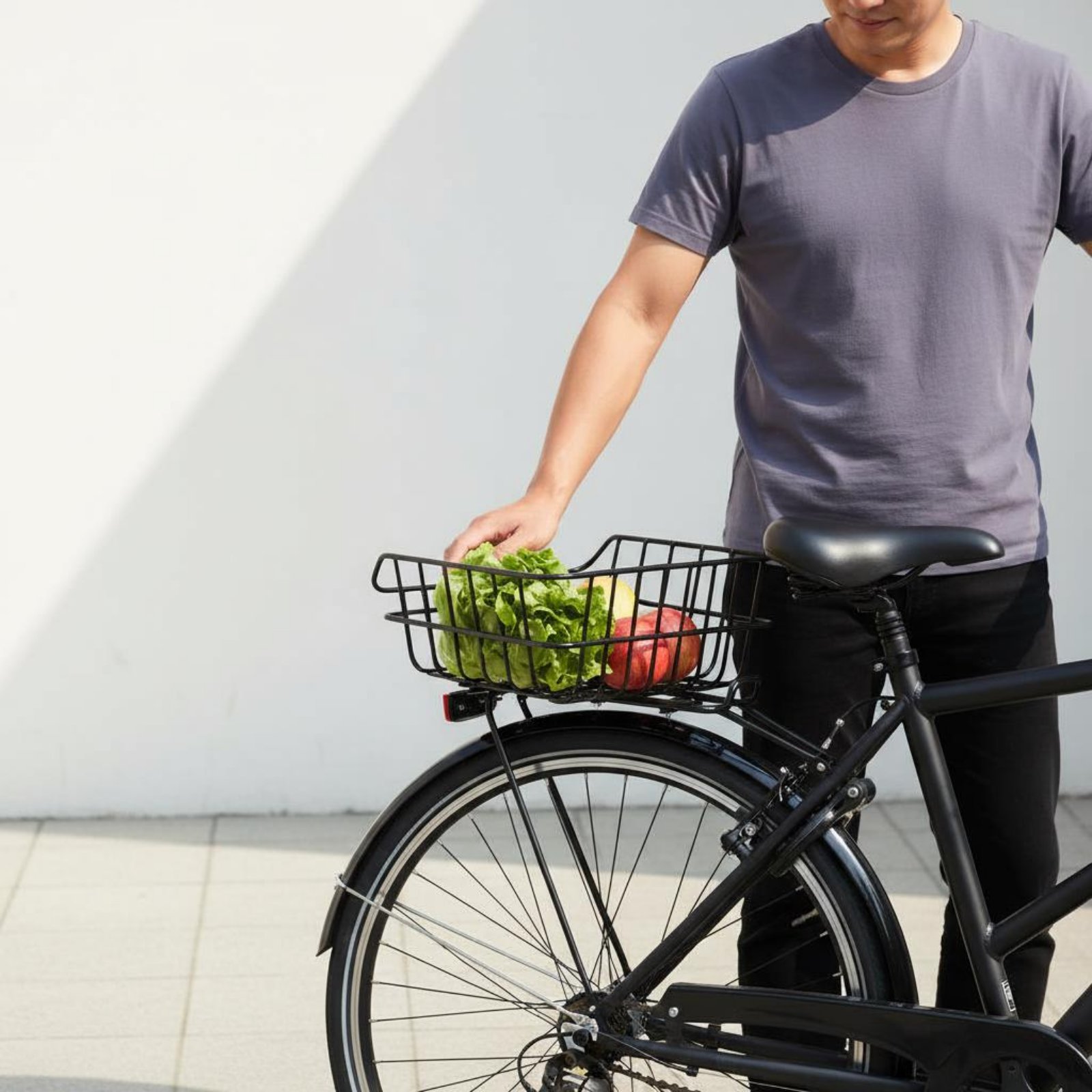 Mountain Bike Rear Basket Larg - Cycling Gear Shop recension och pris