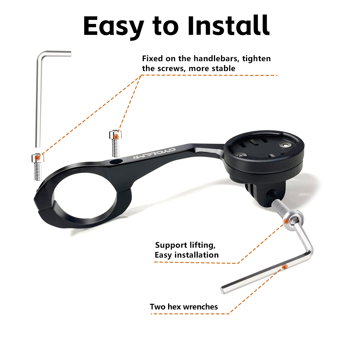 Aluminium Alloy Headlight Moun - Bike Computer Gps recension och pris