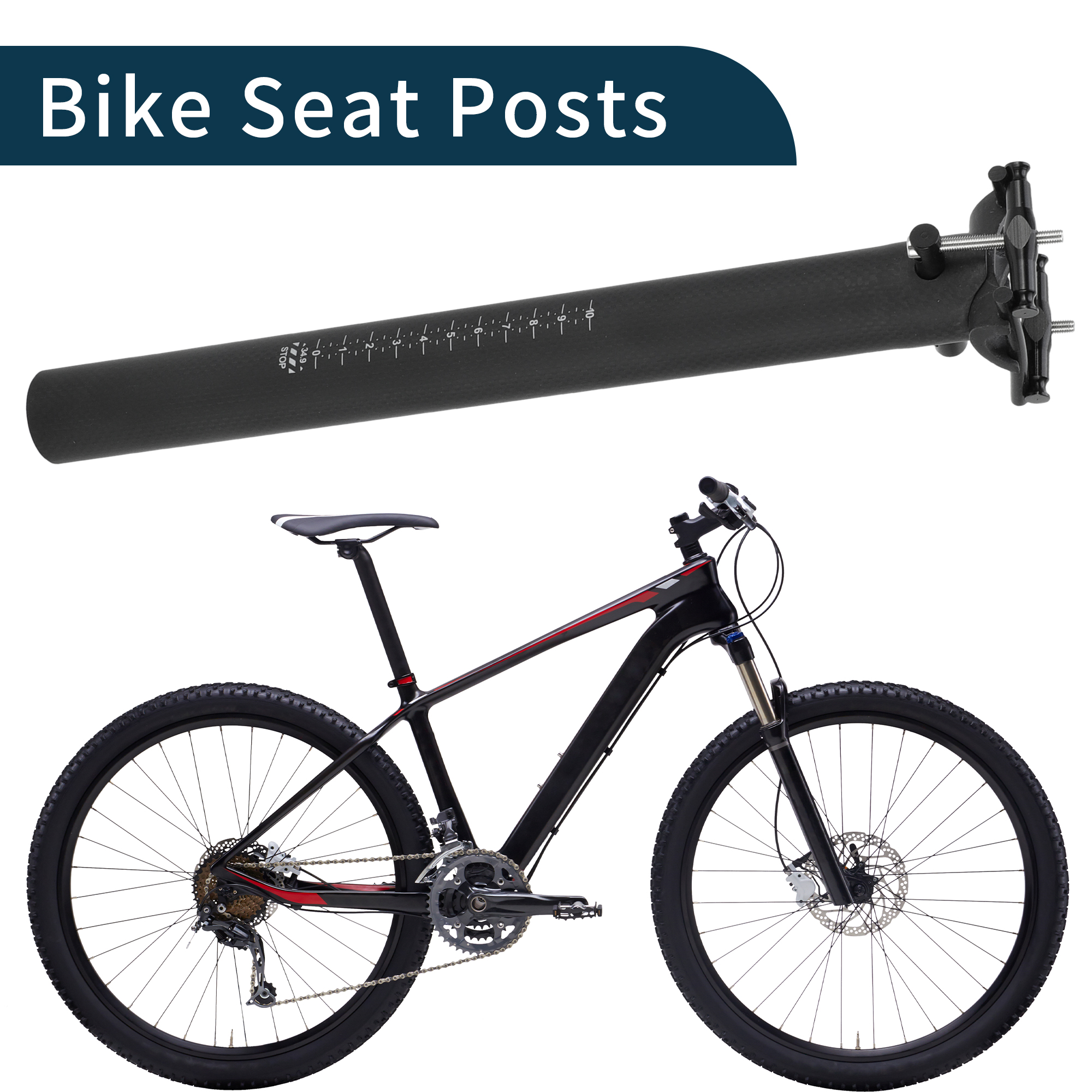 X Autohaux Bike Seat Posts Ult - Carbon Fiber Saddle recension och pris