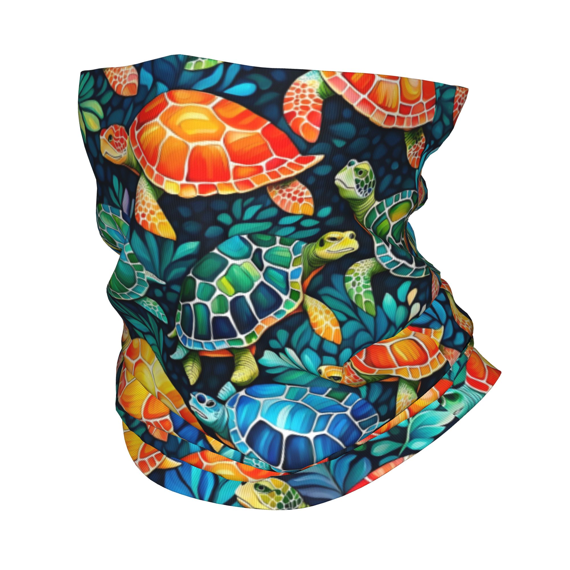 Custom Funny Colorful Sea Turt - Cycling Headwear recension och pris
