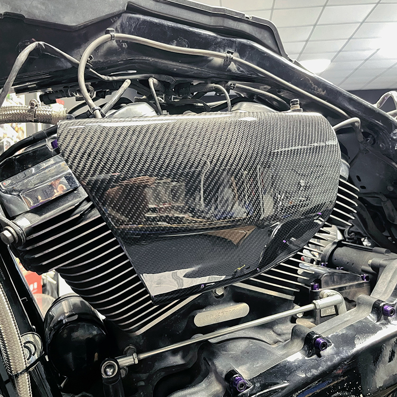Motorcycle Mid-Frame Air Defle - Carbon Fiber Saddle recension och pris